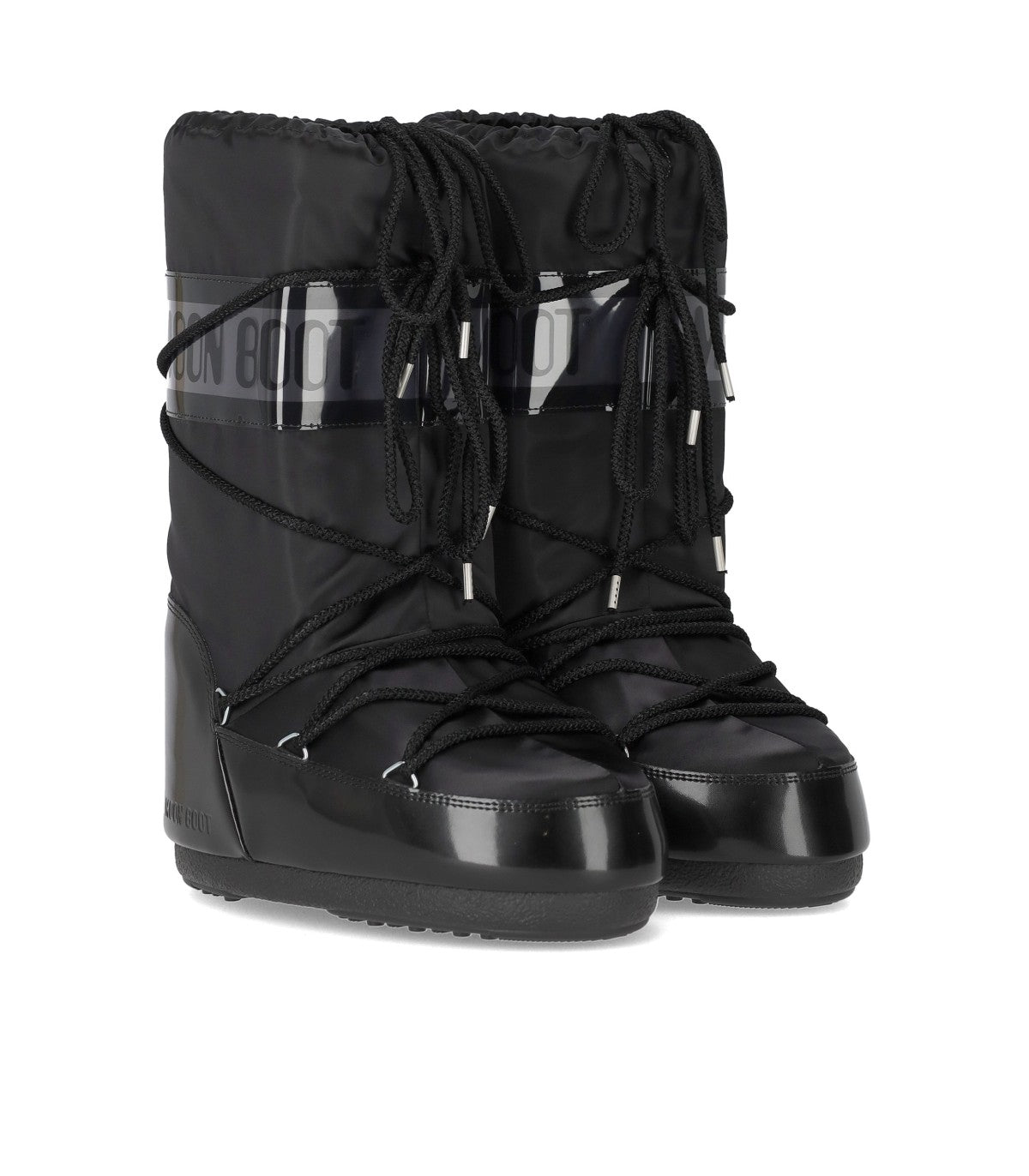 MOON BOOT ICON GLANCE BLACK SNOW BOOT