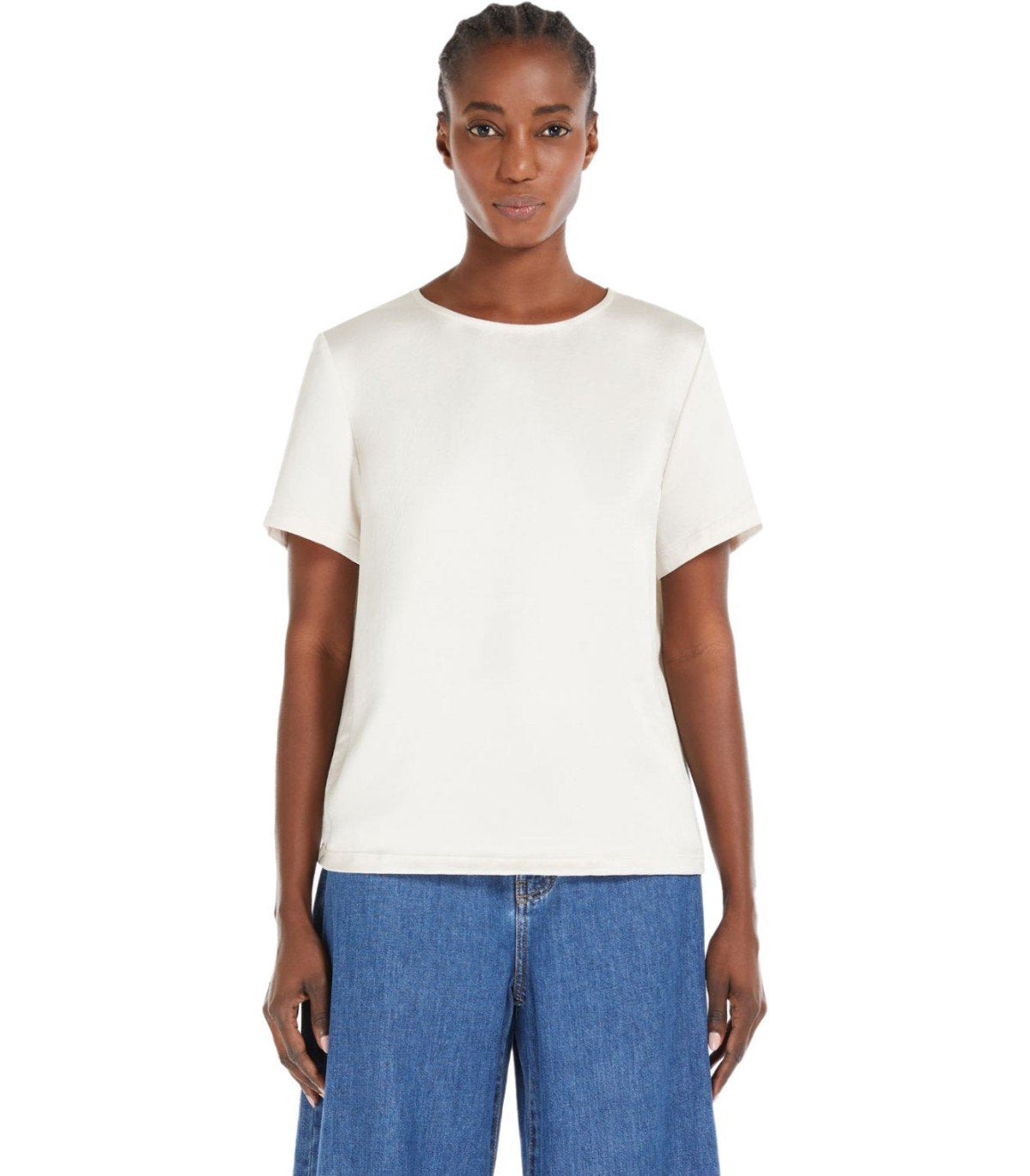 MAX MARA WEEKEND AMBURGO IVORY BLOUSE