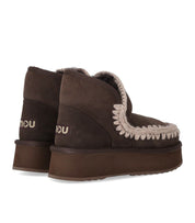 MOU MINI ESKIMO PLATFORM MOCHA BOOT