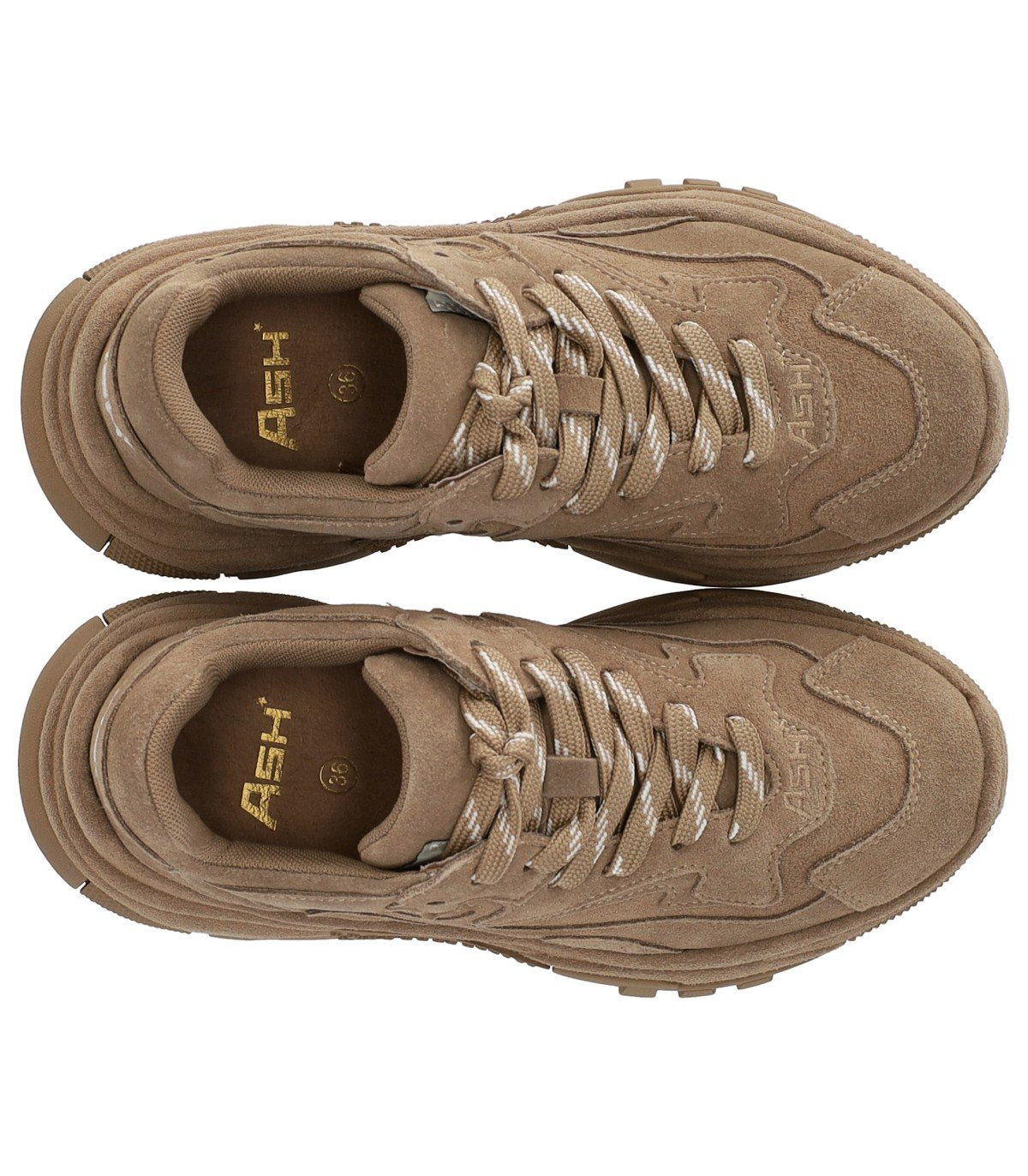 ASH ADDICT BEIGE SNEAKER