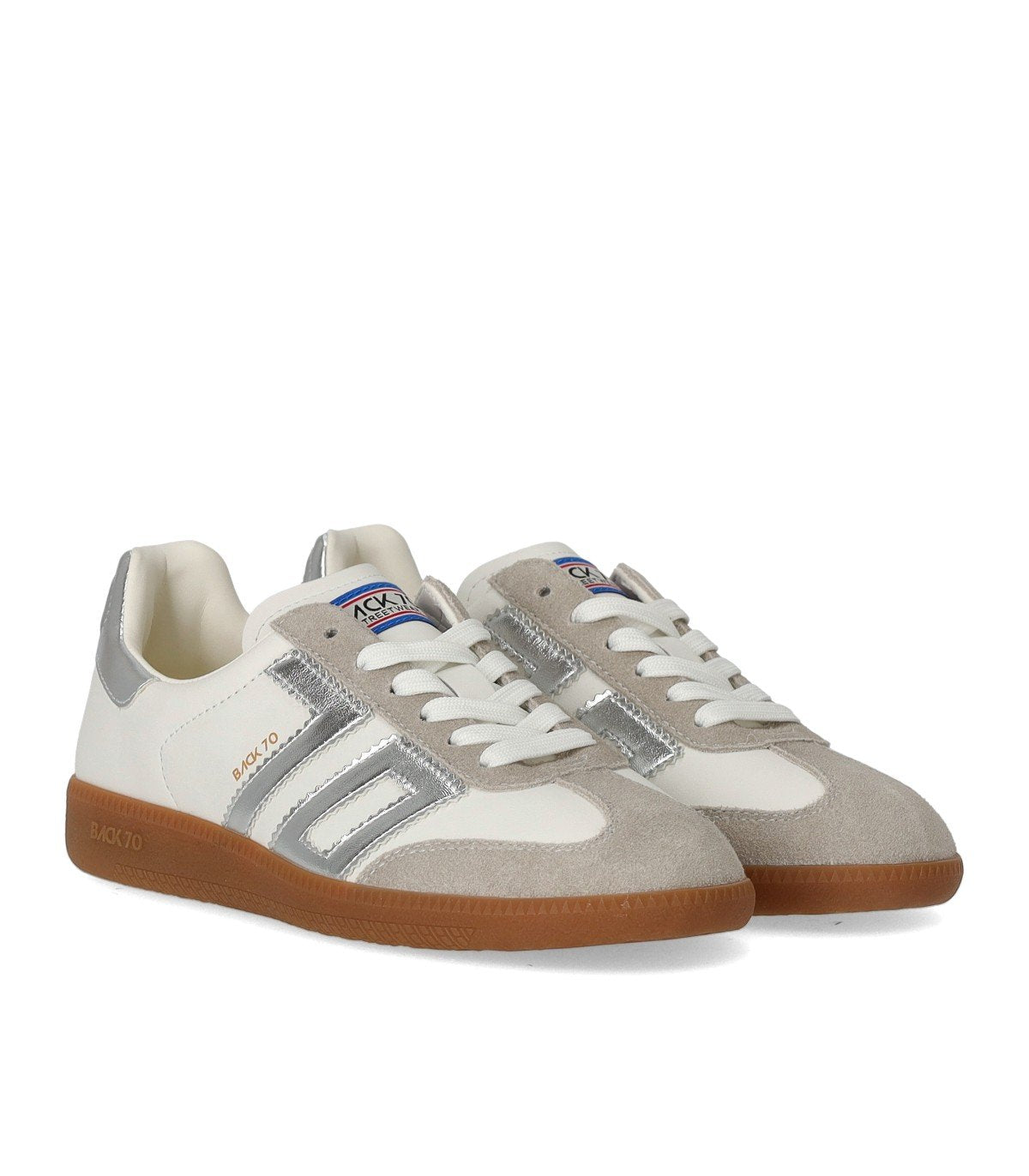 BACK70 CLOUD METALLIC SILVER SNEAKER