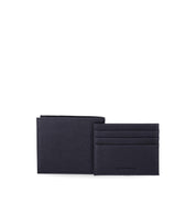 EMPORIO ARMANI BLUE WALLET+CARD HOLDER SET