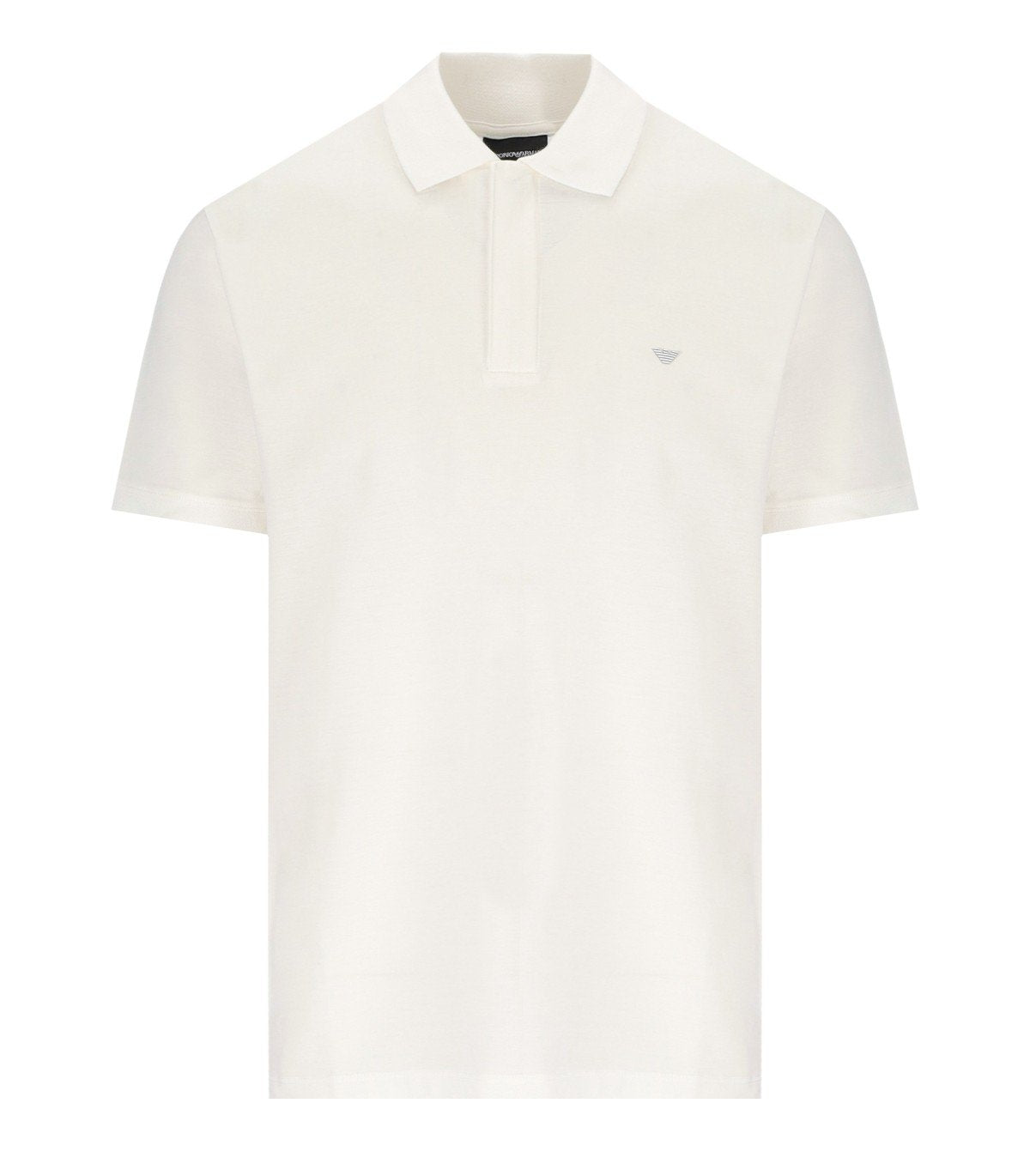 EMPORIO ARMANI TRAVEL ESSENTIAL WHITE POLO SHIRT