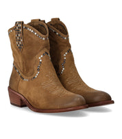 STIVALETTO TEXANO GIPSY ANTILOPE ASH