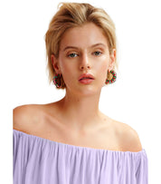 ESSENTIEL ANTWERP HASSUMPTIONS MULTICOLORED EARRINGS