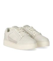 EMPORIO ARMANI BASKET IVORY SNEAKER