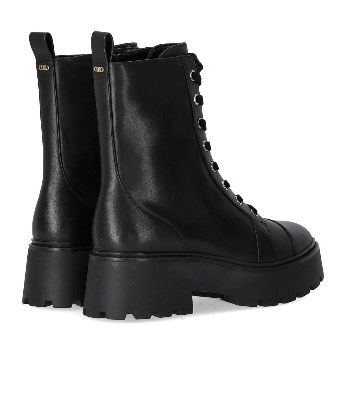 BOTA CON CORDONES BLAKE NEGRA MICHAEL KORS