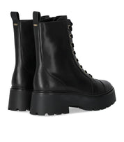 MICHAEL KORS BLAKE BLACK COMBAT BOOT