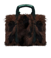 BOLSO DE MANO FUR SOUTHBANK MARRÓN KURT GEIGER