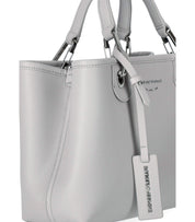 EMPORIO ARMANI MYEA PERLA TABACCO SMALL SHOPPING BAG