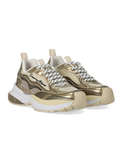 EMPORIO ARMANI GOLD SNEAKER