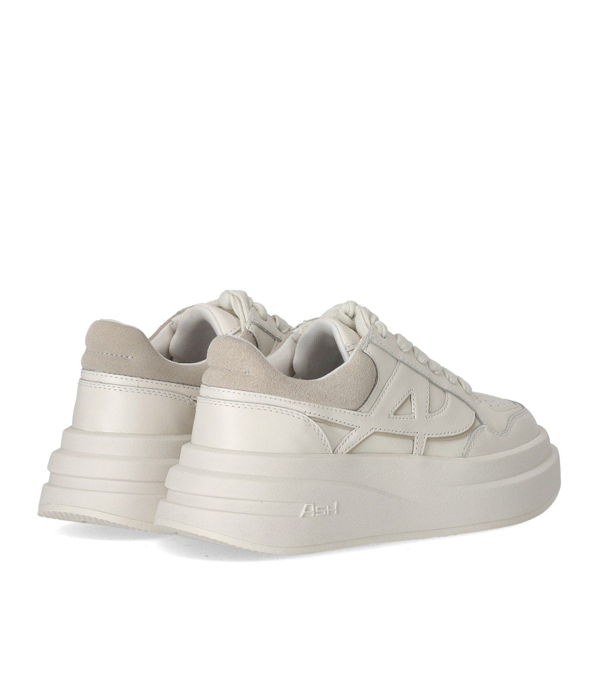 SNEAKER ICONE BIANCA TALCO ASH
