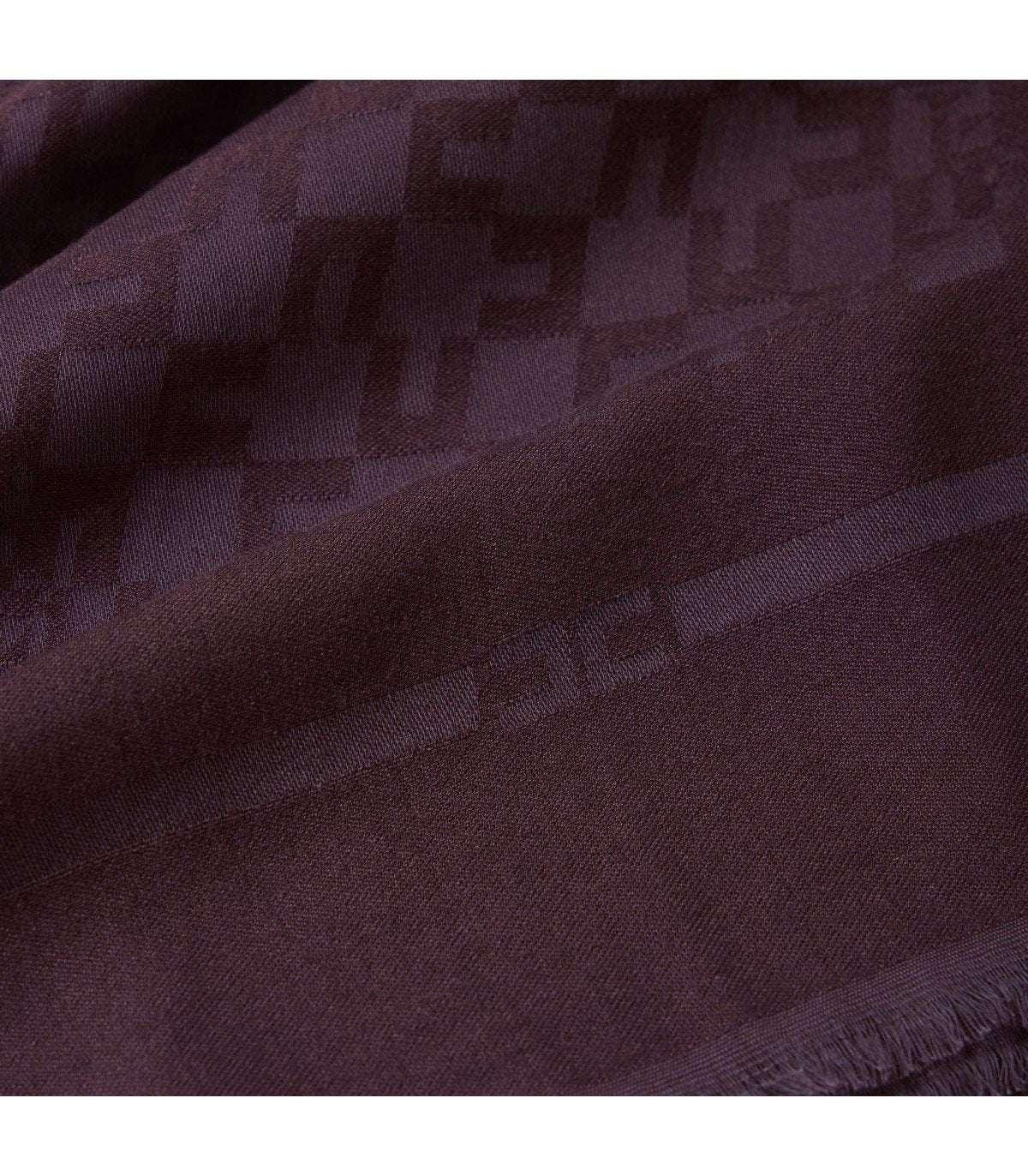 SCIARPA MONOGRAM MERLOT ELISABETTA FRANCHI