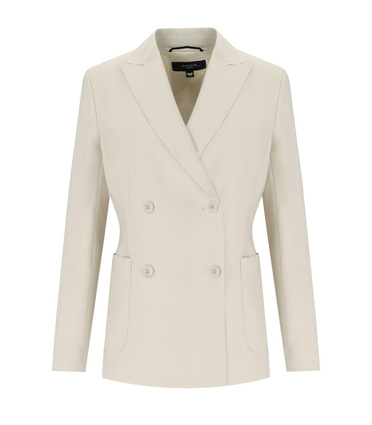 BLAZER DOPPIOPETTO NERVOSO SABBIA MAX MARA WEEKEND