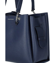 BOLSO SHOPPING CHARM AZUL MARINO EMPORIO ARMANI