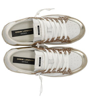 CRIME LONDON SK8 DELUXE PLATINUM GLAM SNEAKER