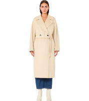 CAPPOTTO CON CINTURA RESINA AVORIO MAX MARA WEEKEND