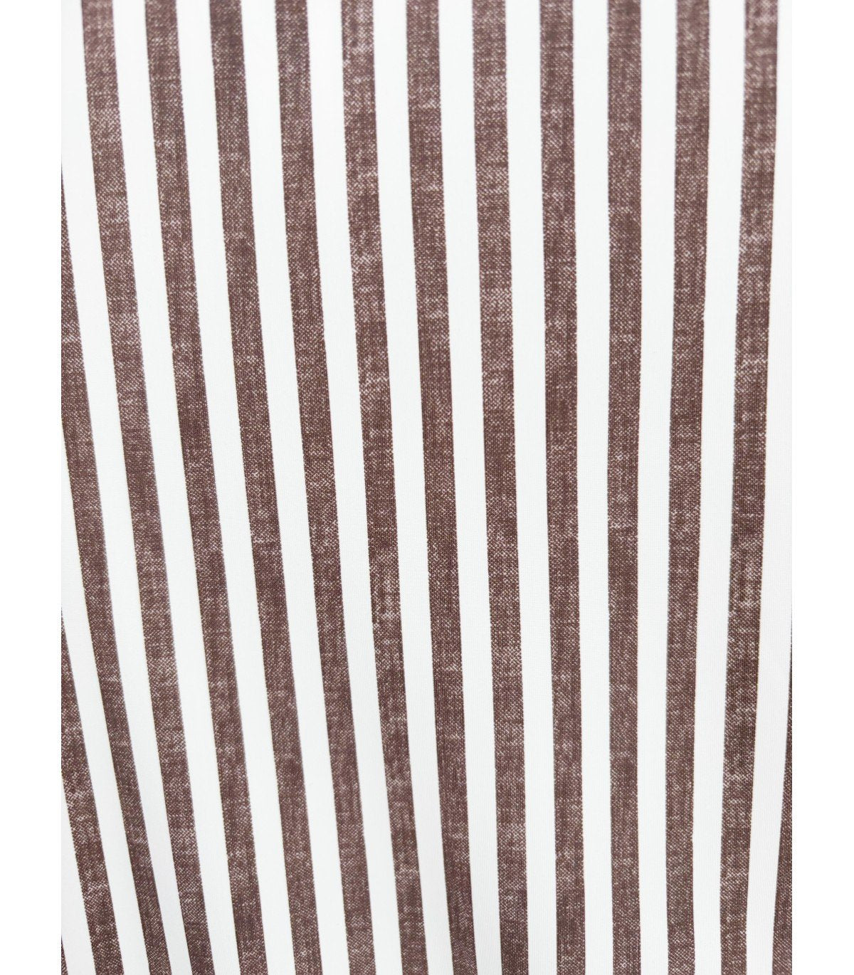 ARCHIVIUM WHITE AND BROWN STRIPED SHIRT