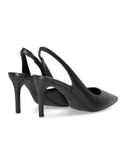 MICHAEL KORS ALINA FLEX BLACK SLINGBACK PUMPS