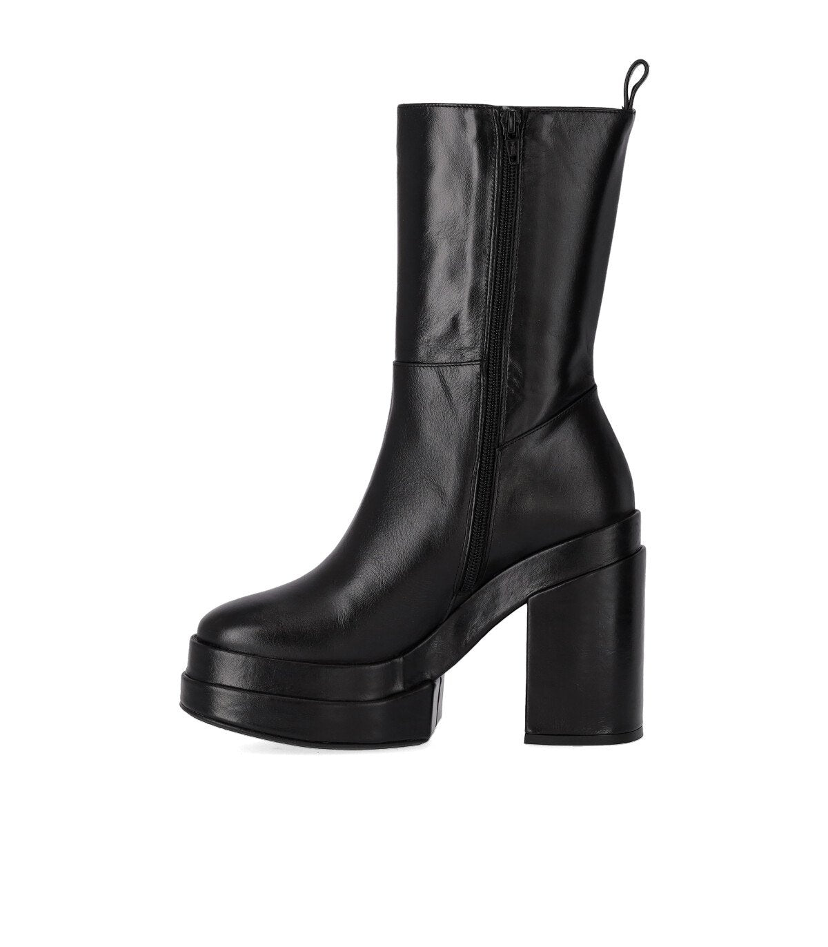 PALOMA BARCELÓ EROS BLACK HEELED ANKLE BOOT