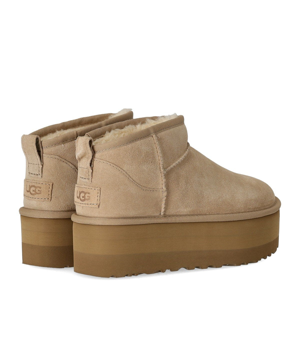 UGG CLASSIC ULTRA MINI PLATFORM SAND BOOT