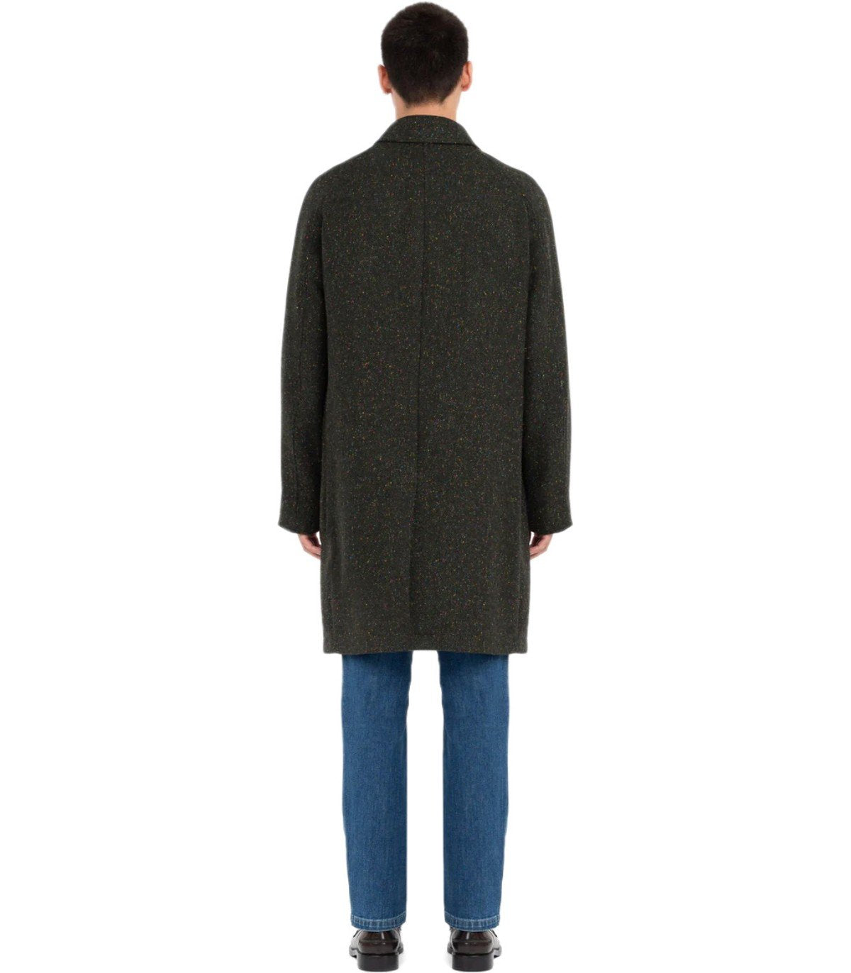 MANUEL RITZ MELNGE GREEN COAT