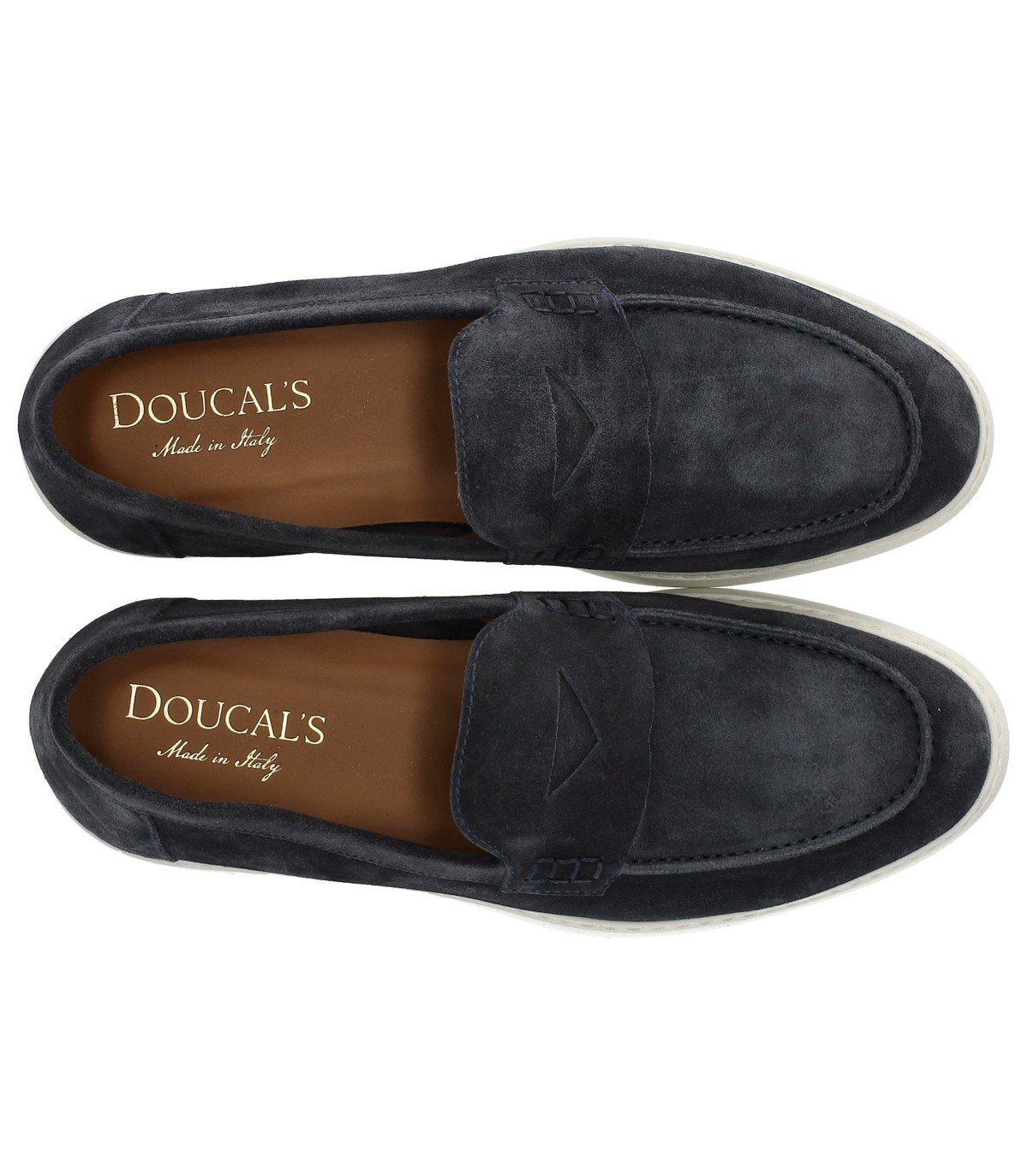 DOUCAL'S ADLER DARK BLUE LOAFER