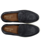DOUCAL'S ADLER DARK BLUE LOAFER