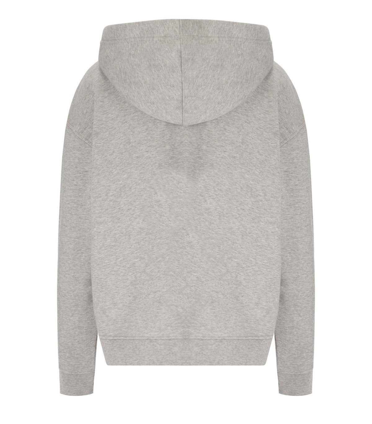 FELPA CON CAPPUCCIO CANE GRIGIO MÉLANGE MAX MARA WEEKEND