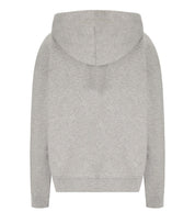 FELPA CON CAPPUCCIO CANE GRIGIO MÉLANGE MAX MARA WEEKEND