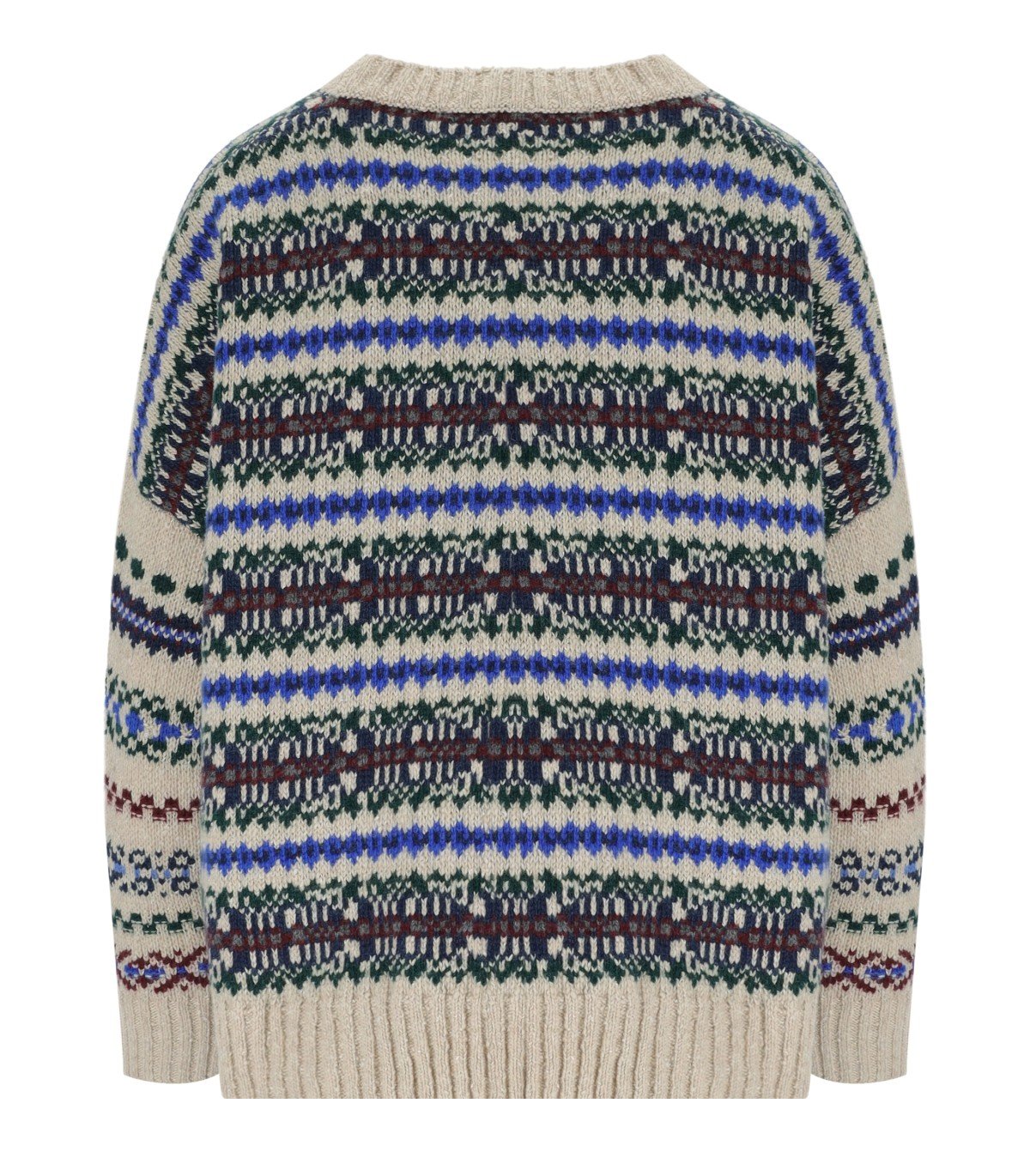 MAGLIONE GIROCOLLO RIVETTO MULTICOLORE MAX MARA WEEKEND