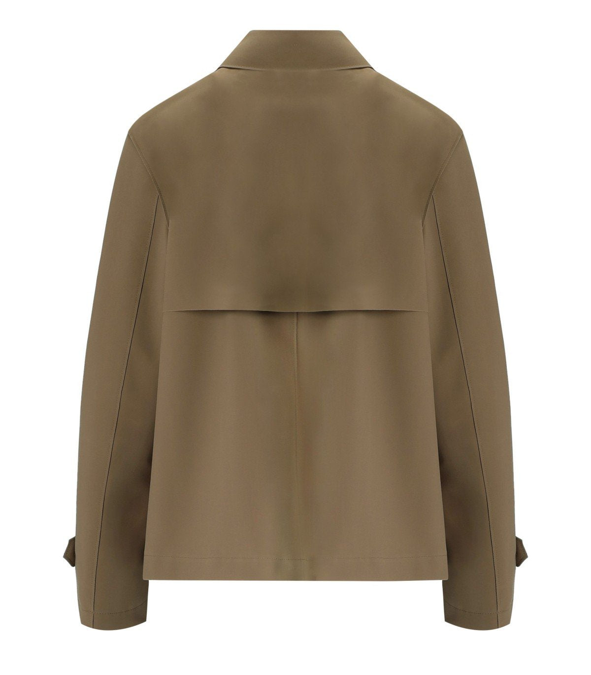 HARRIS WHARF LONDON TOBACCO SCUBA CROPPED TRENCH