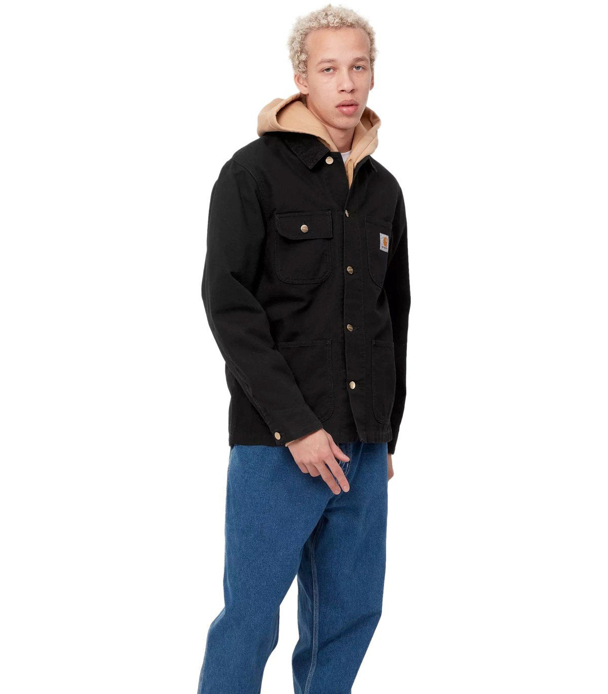 CARHARTT WIP MICHIGAN BLACK JACKET