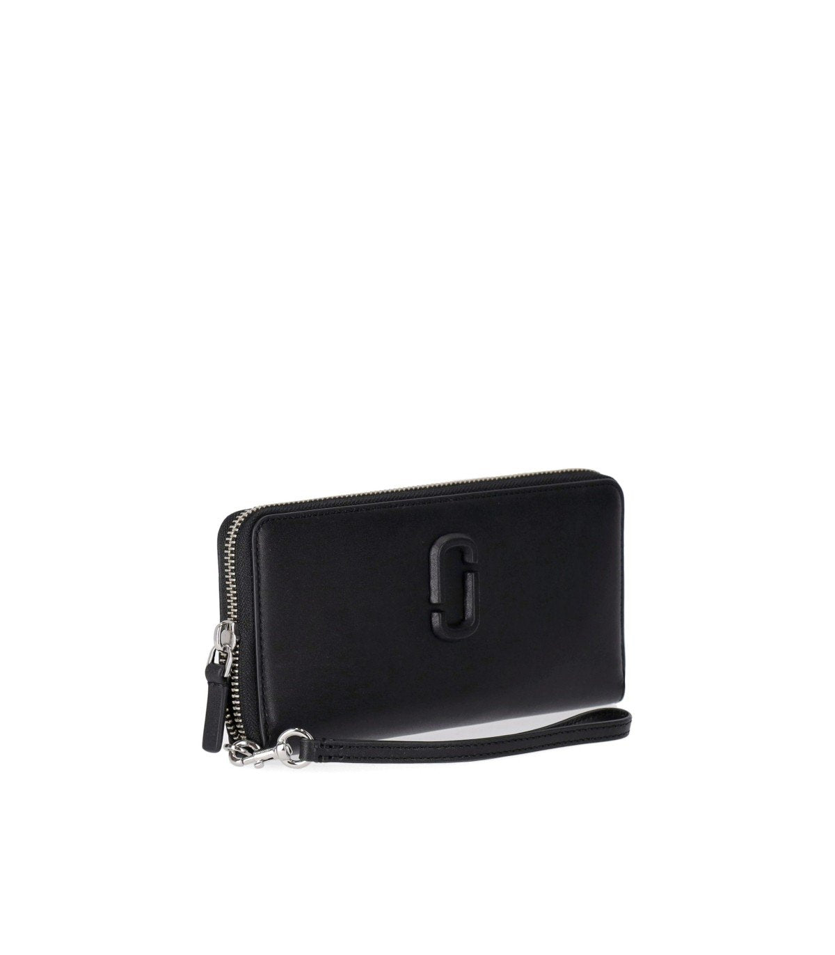 MARC JACOBS THE COVERED J MARC CONTINENTAL BLACK WALLET