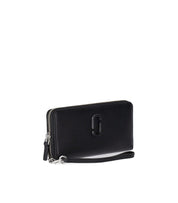 MARC JACOBS THE COVERED J MARC CONTINENTAL BLACK WALLET