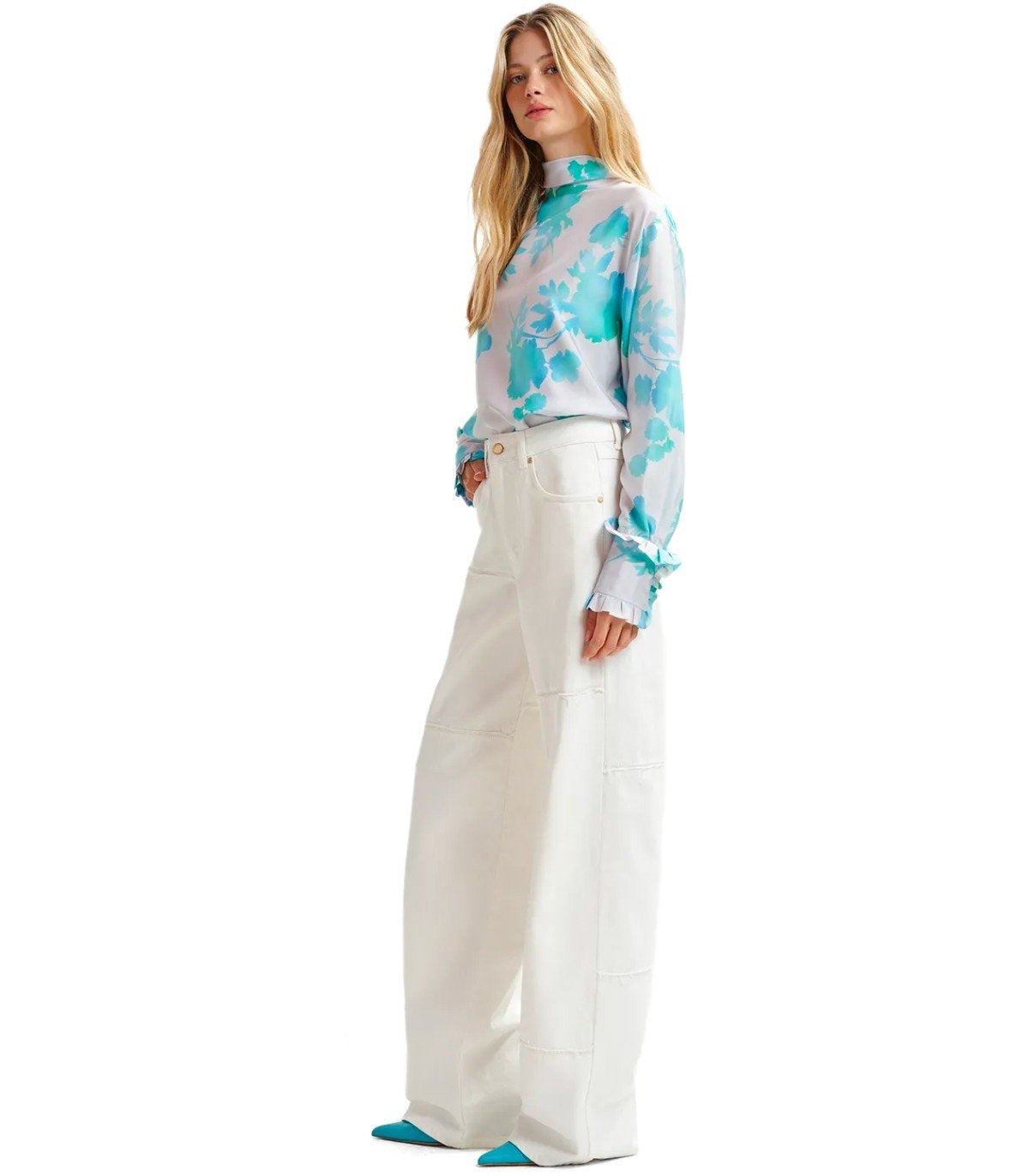 ESSENTIEL ANTWERP HASTER WHITE JEANS
