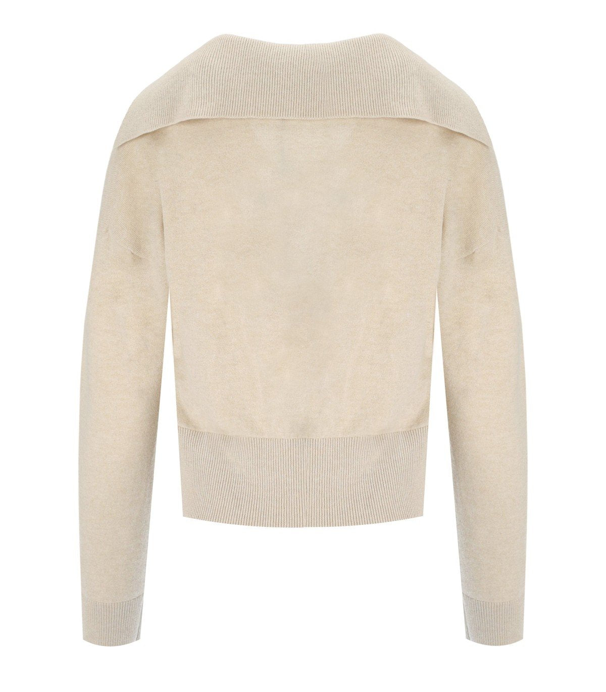 FEDERICA TOSI BUTTER POLO SWEATER