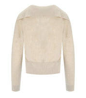FEDERICA TOSI BUTTER POLO SWEATER