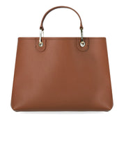EMPORIO ARMANI MYEA TOBACCO SHOPPING BAG