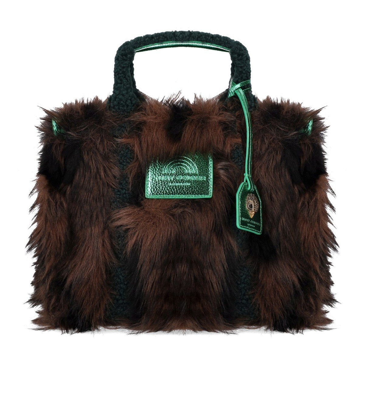 BOLSO DE MANO FUR SOUTHBANK MARRÓN KURT GEIGER