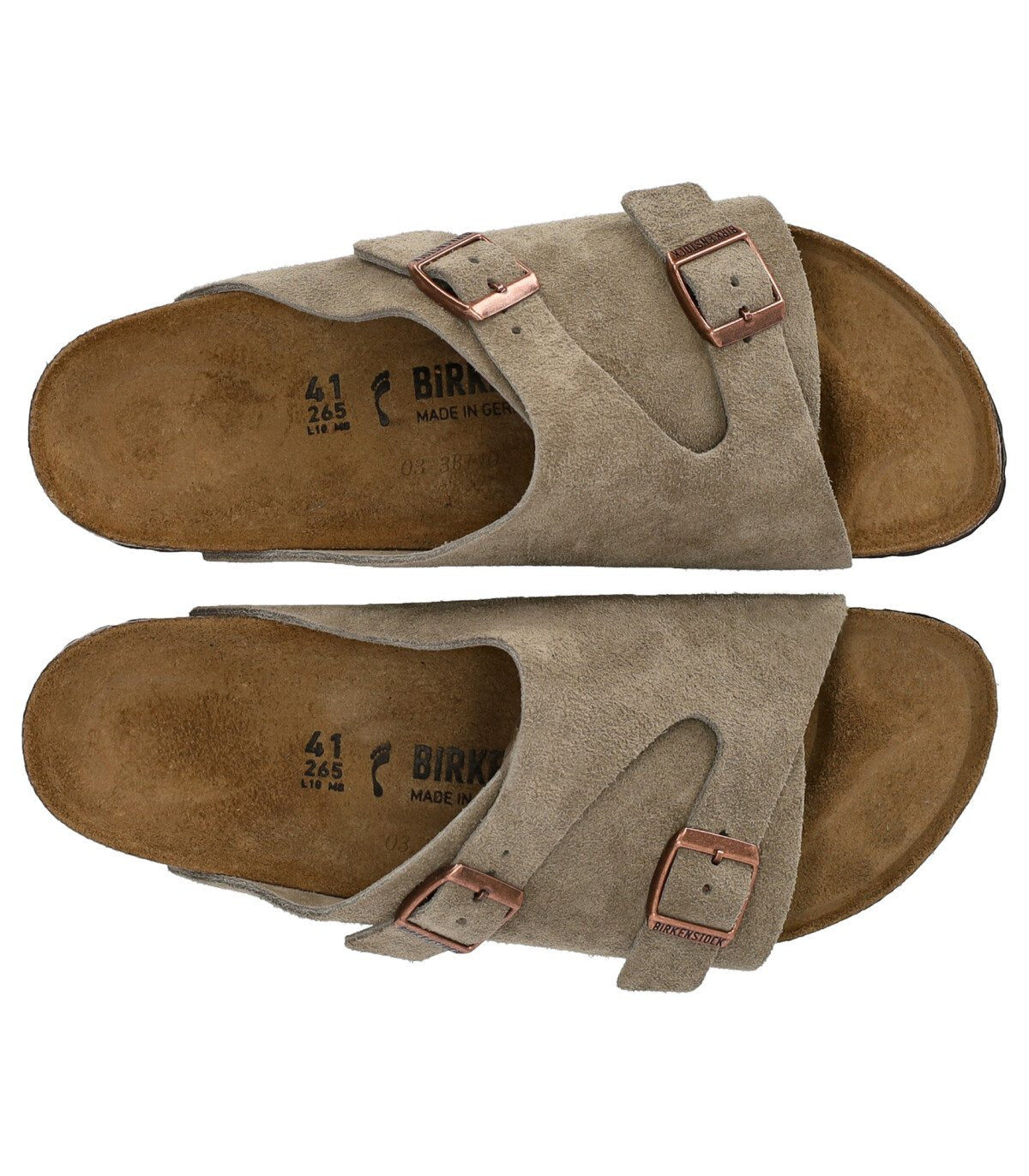 CIABATTA UNISEX ZÜRICH TAUPE BIRKENSTOCK