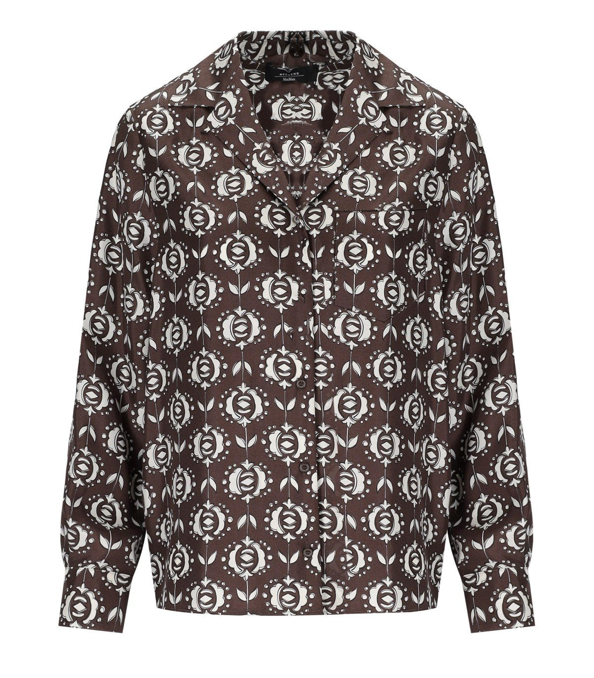 CAMICIA ONCIA MARRONE MAX MARA WEEKEND