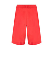 MAX MARA BEACHWEAR OLIVETO CORAL BERMUDA SHORTS