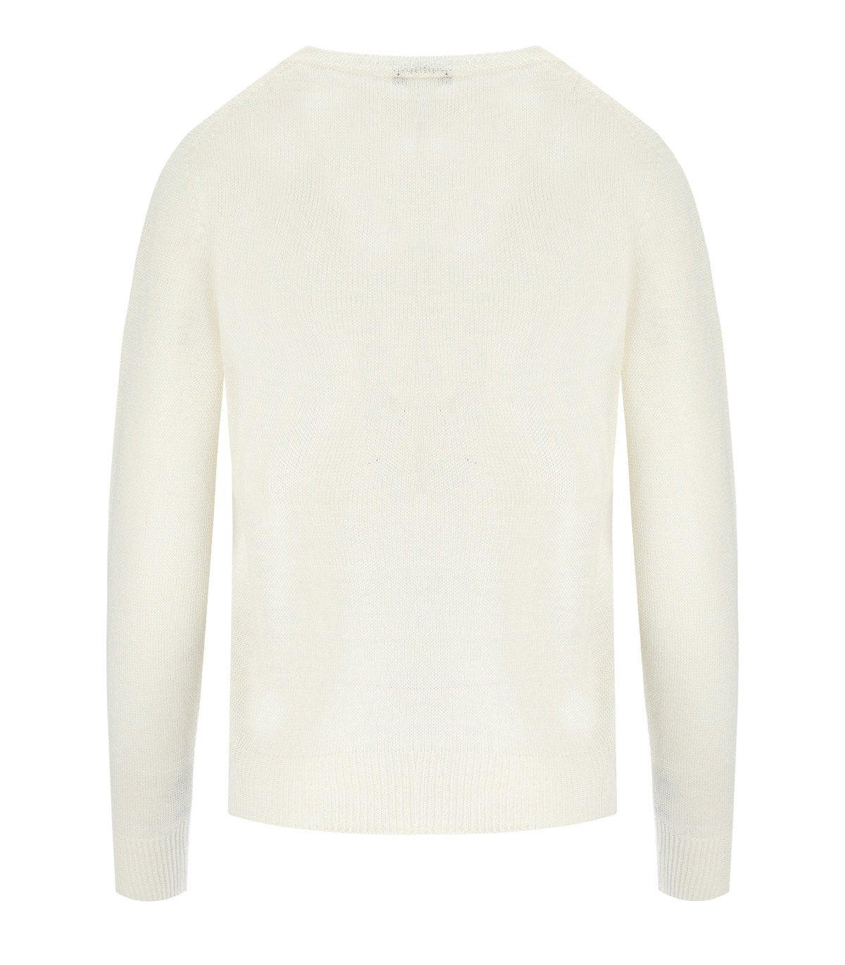 MAGLIA GIROCOLLO AZTECO BIANCA MAX MARA WEEKEND