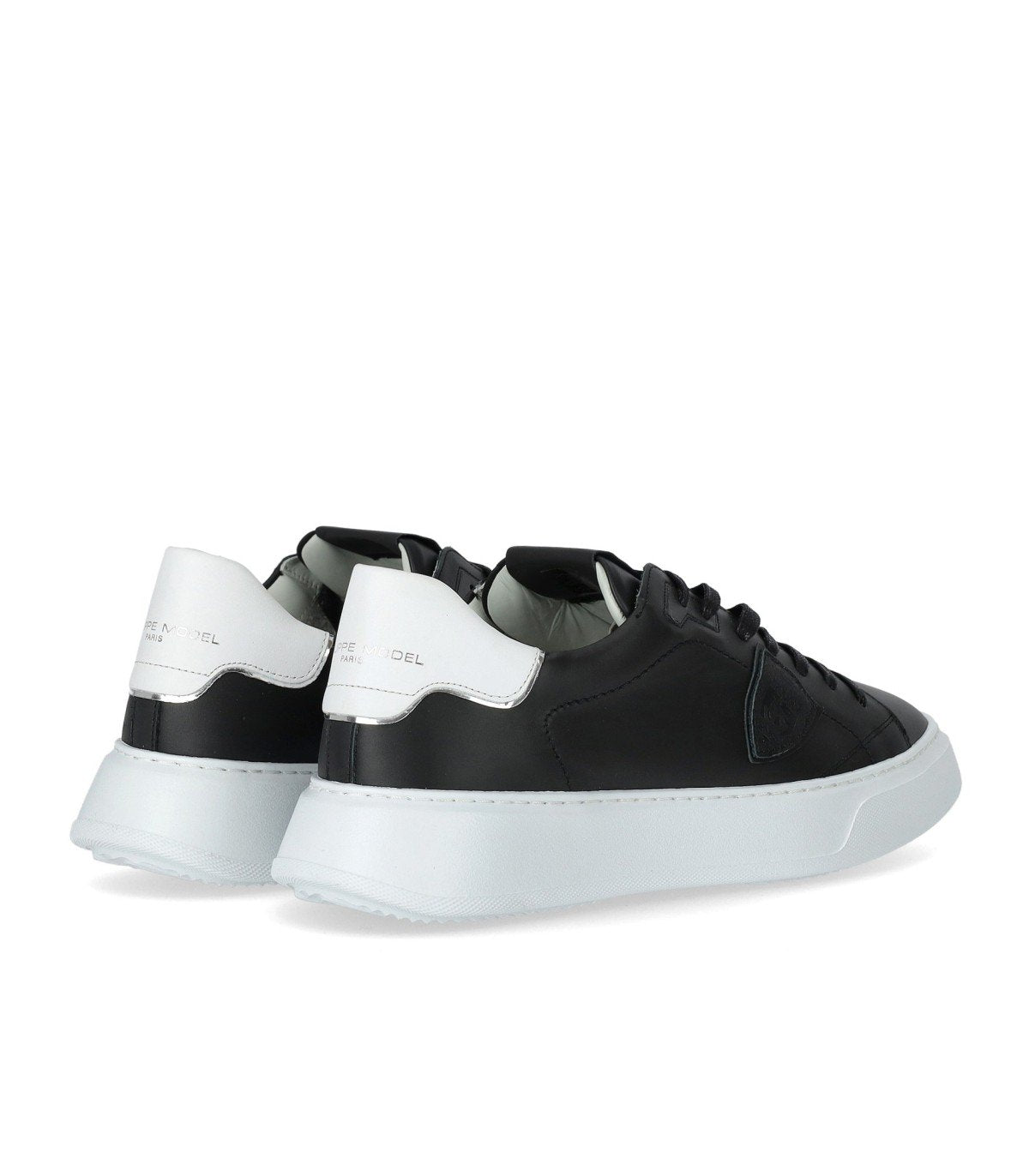 PHILIPPE MODEL BLACK WHITE TEMPLE SNEAKER