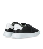 PHILIPPE MODEL BLACK WHITE TEMPLE SNEAKER