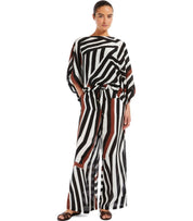 PANTALONE TROPEA CACAO MAX MARA BEACHWEAR