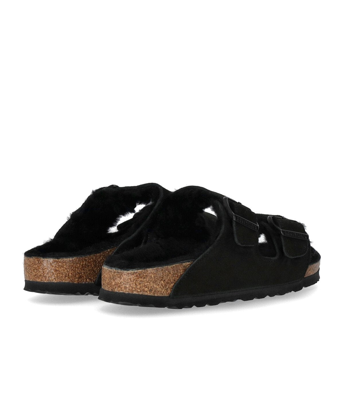 CIABATTA ARIZONA SHEARLING NERA BIRKENSTOCK