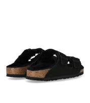 CIABATTA ARIZONA SHEARLING NERA BIRKENSTOCK