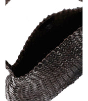 BOLSO DE HOMBRO SANTA MARIA MINI MARRÓN OSCURO DRAGON DIFFUSION